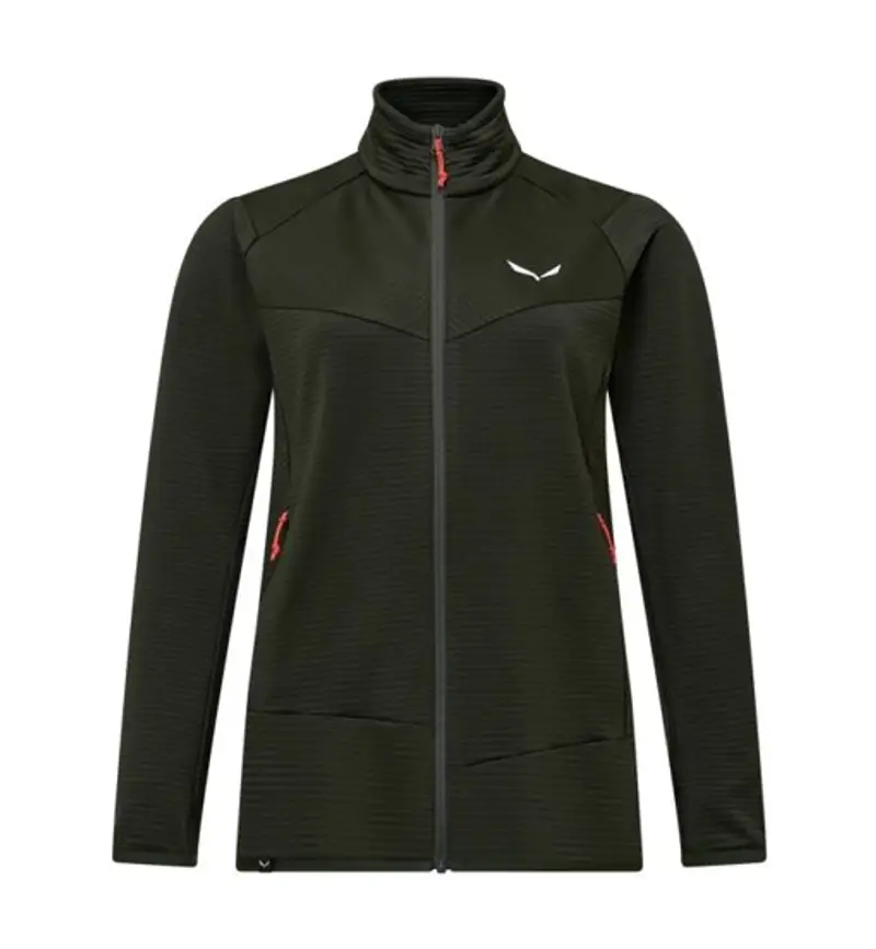 Puez Altavia Pl W - felpa in pile - donna Green