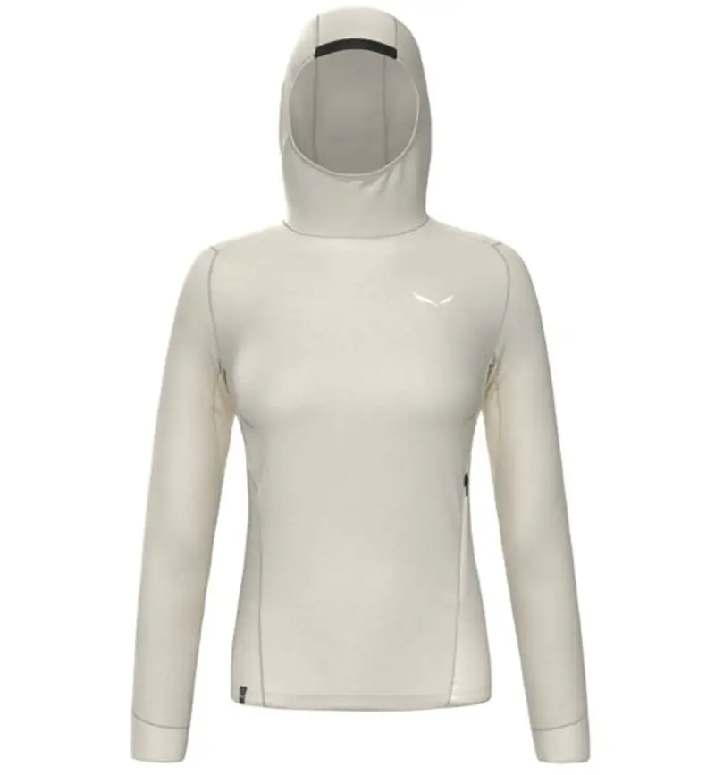 Puez Am/Dst Hoody W - felpa con cappuccio - donna Beige