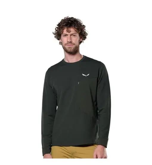 Puez Am/Dst M - pullover - uomo Green