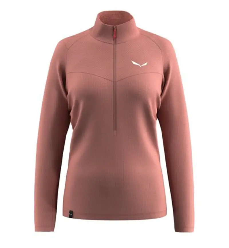 Puez Cammino Pl Hz W - felpa in pile - donna Dark Pink