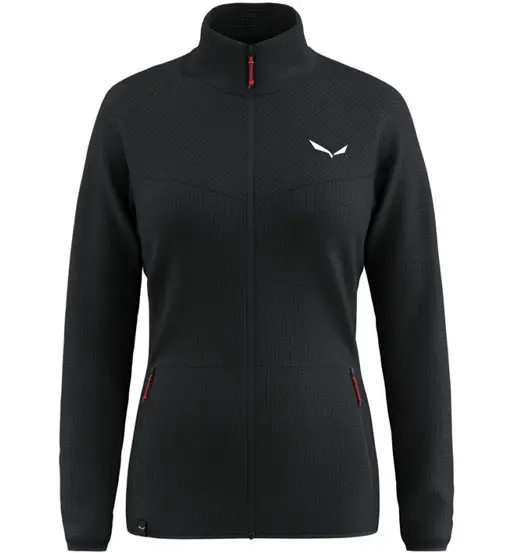 Puez Cammino Pl W - felpa in pile - donna Black