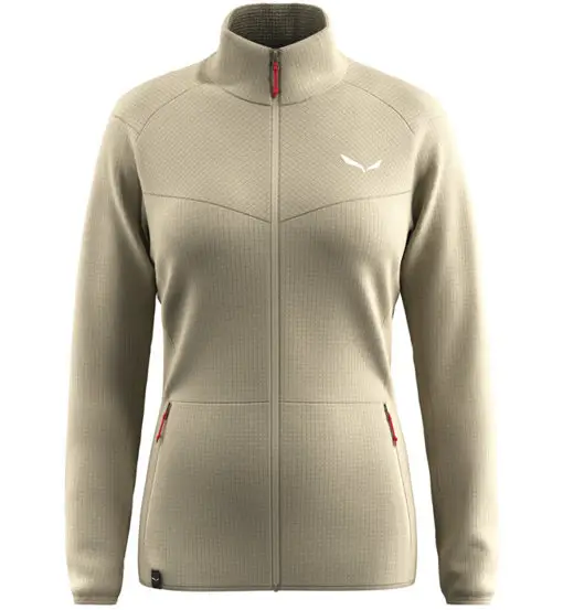 Puez Cammino Pl W - felpa in pile - donna Light Brown