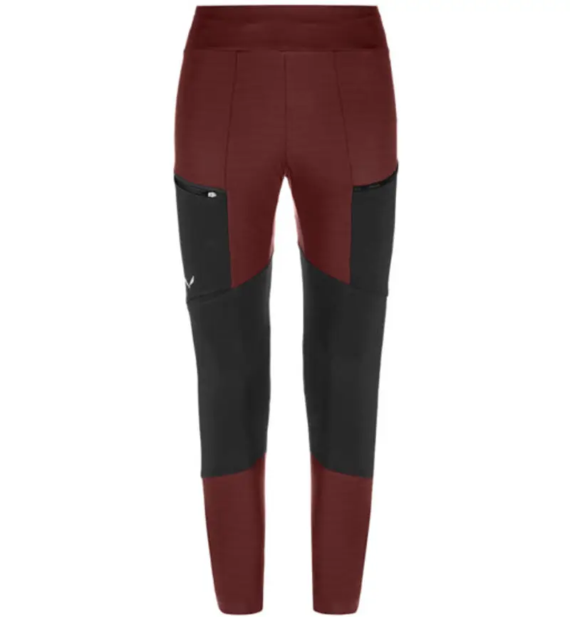 Puez Dry Resp W - pantaloni trekking - donna Dark Red