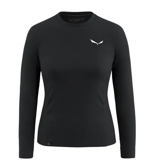 Puez Dry W - maglia a maniche lunghe - donna Black