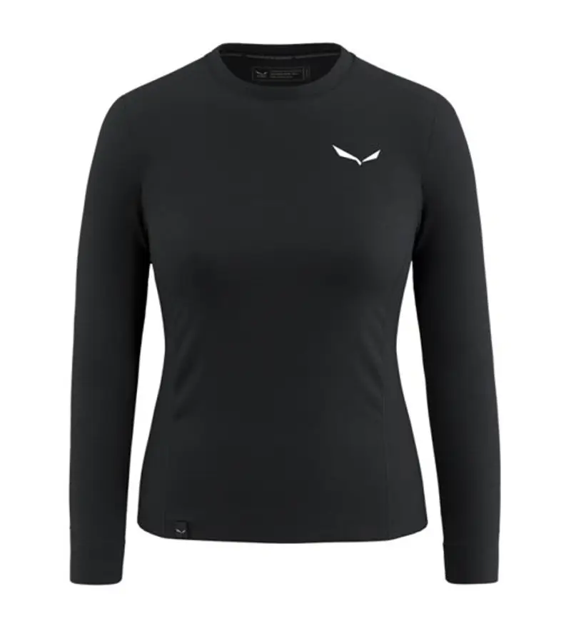 Puez Dry W - maglia a maniche lunghe - donna Black