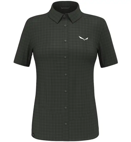 Puez Dry W S/S - camicia a maniche corte - donna Green