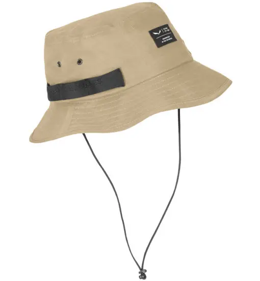 Puez Hemp Brimmed - cappellino Light Brown