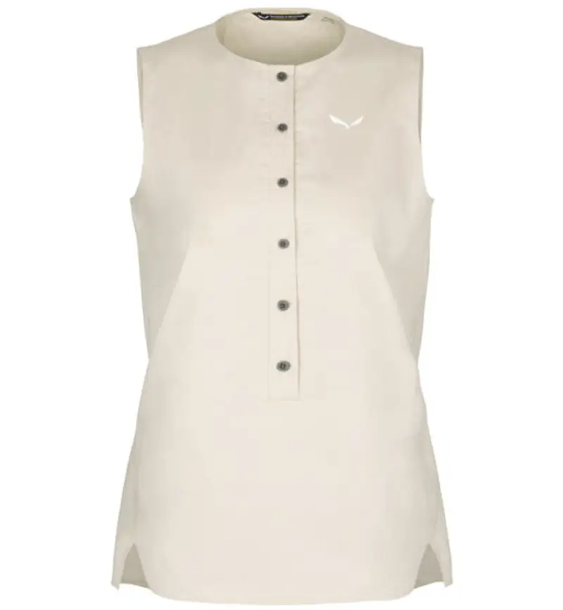 Puez Hemp W - camicia senza maniche - donna Beige