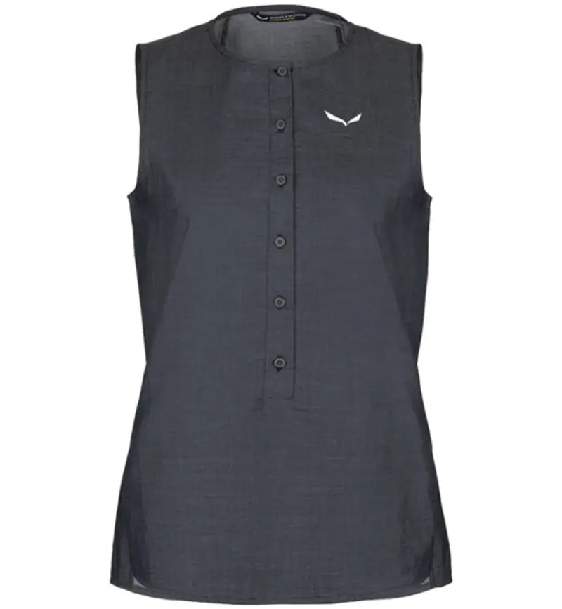 Puez Hemp W - camicia senza maniche - donna Black