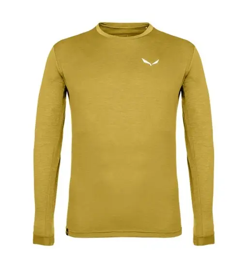 Puez Melange Dry L/S - maglia a maniche lunghe - uomo Green