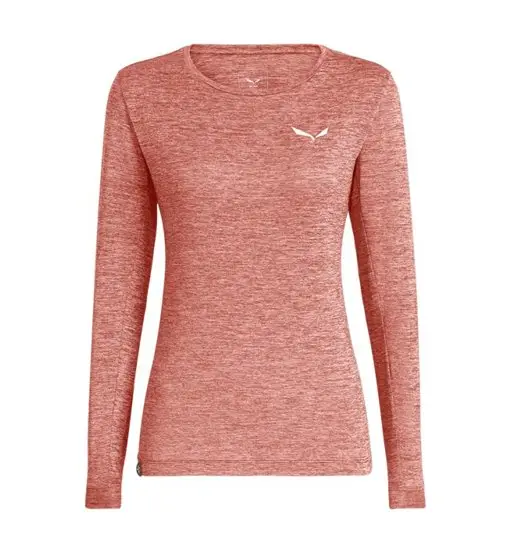 Puez Melange Dry - maglia a maniche lunghe - donna Red