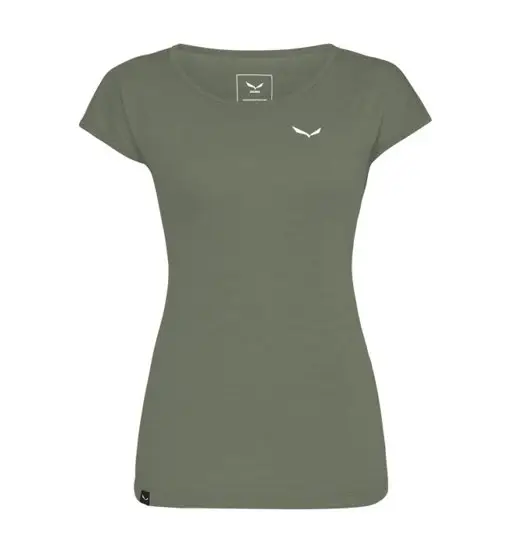 Puez Melange Dry - T-shirt trekking - donna Green
