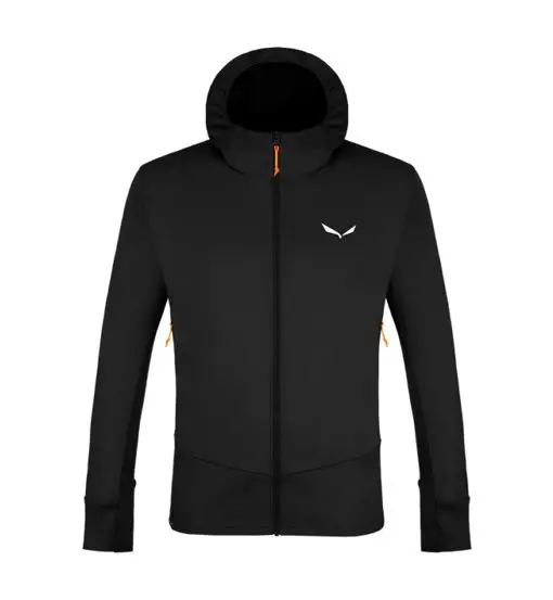 Puez PL M- felpa in pile - uomo Black