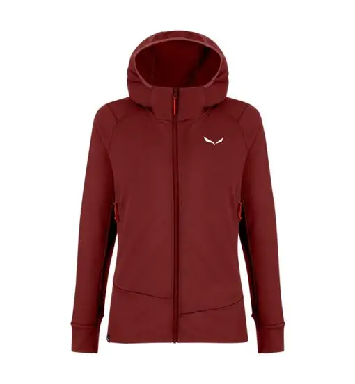 Puez PL W - felpa in pile - donna Red