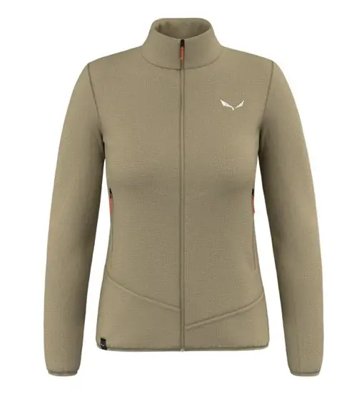 Puez Rocca Pl W - felpa in pile - donna Light Brown