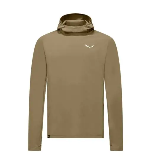 Puez Sun Hoodie M - felpa con cappuccio - uomo Light Brown