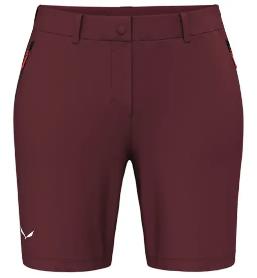 Puez Talvena Dst W - pantaloni corti trekking - donna Dark Red