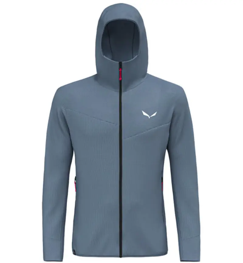 Puez Waffle Hybrid Pl Hd M - felpa in pile - uomo Blue