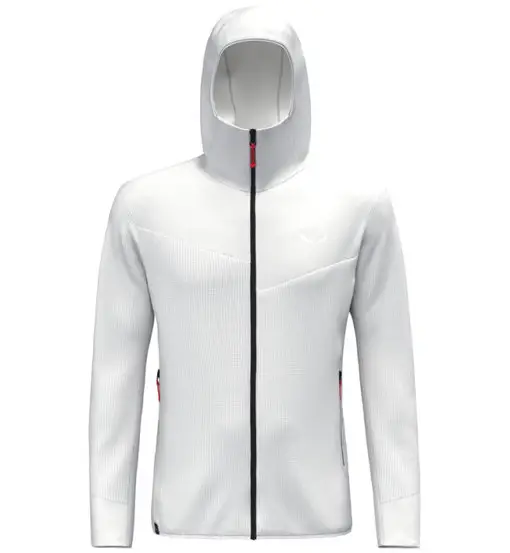 Puez Waffle Hybrid Pl Hd M - felpa in pile - uomo White