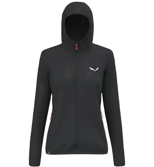 Puez Waffle Hybrid Pl Hd W - felpa in pile - donna Black