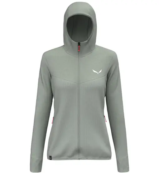 Puez Waffle Hybrid Pl Hd W - felpa in pile - donna Green