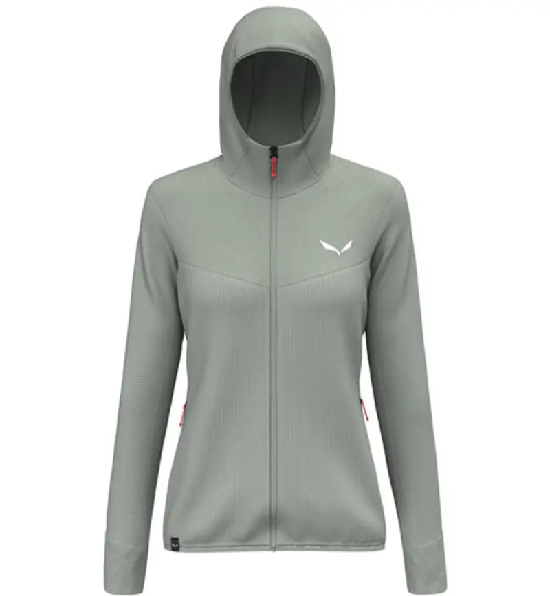 Puez Waffle Hybrid Pl Hd W - felpa in pile - donna Green