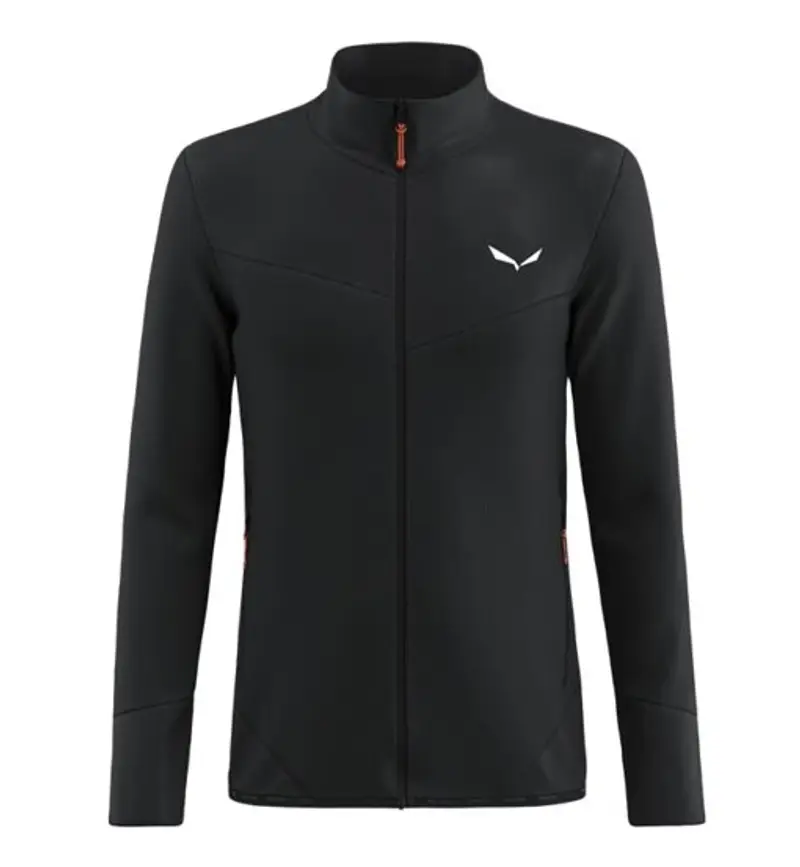 Puez Waffle Hybrid Pl M - felpa in pile - uomo Black