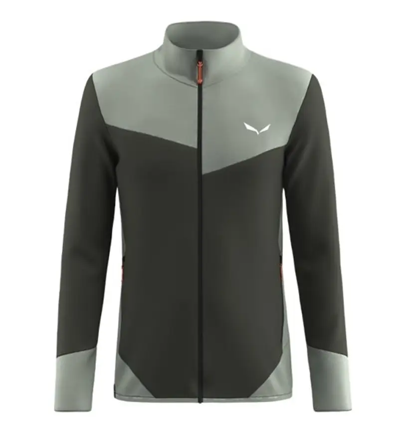 Puez Waffle Hybrid Pl M - felpa in pile - uomo Dark Green