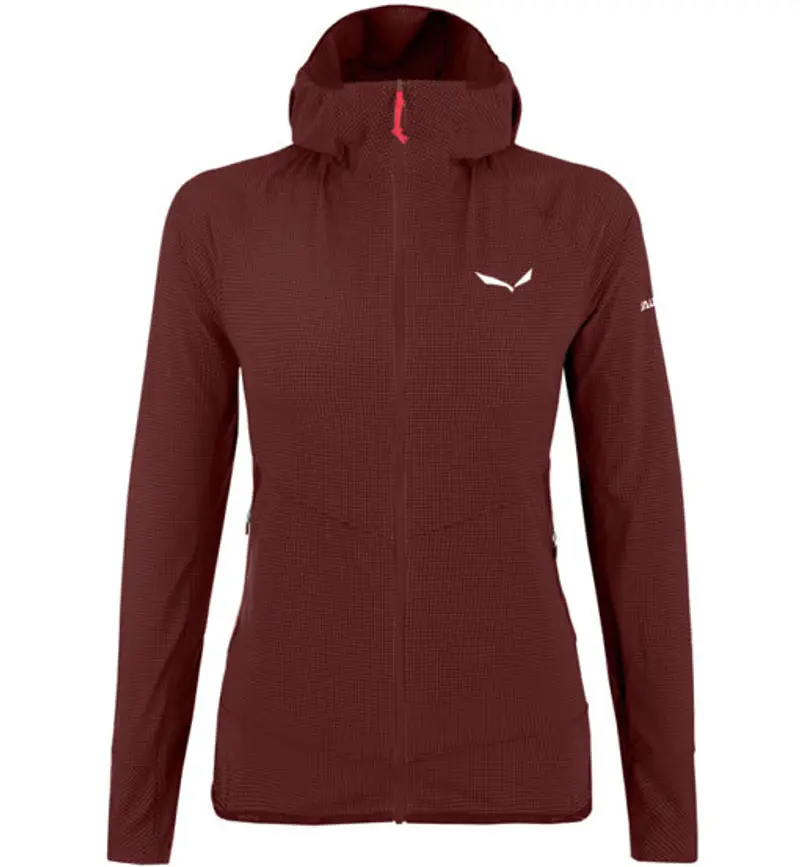Sorapis DST W - giacca softshell con cappuccio - donna Dark Red