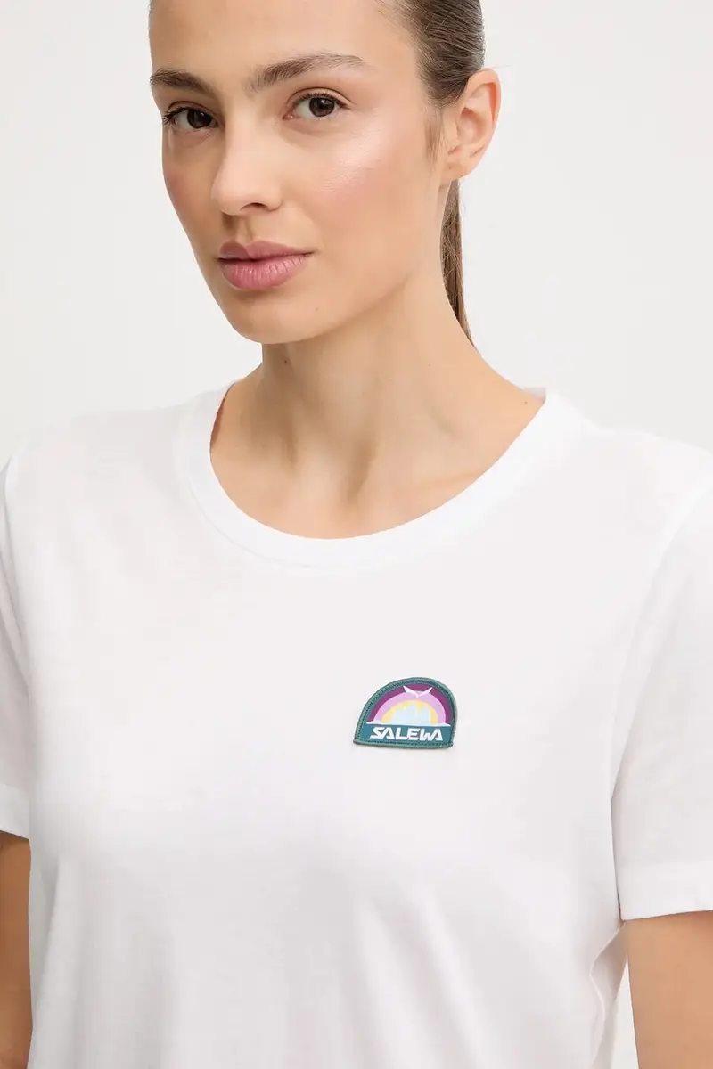 SALEWA T-shirt Donna Bianco 3578457 miniatura 4