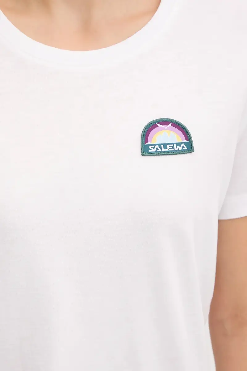 SALEWA T-shirt Donna Bianco 3578457 miniatura 5