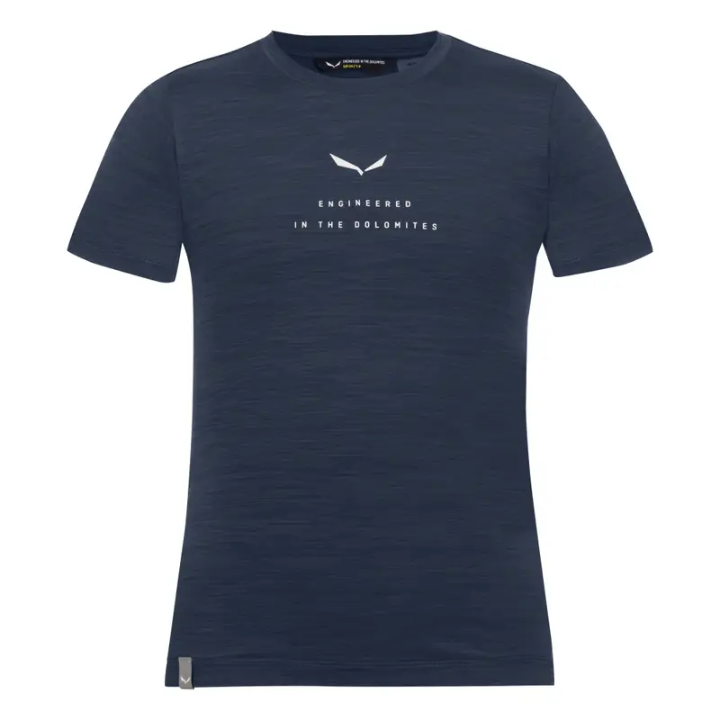 T-Shirt Eagle Dry Navy Blazer Melange Bambino 116 cm