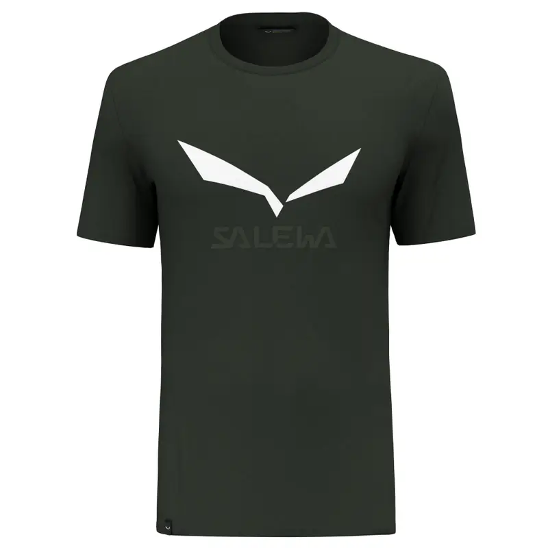 T-Shirt Trekking Solidlogo Dry Verde Scuro Uomo EUR 46