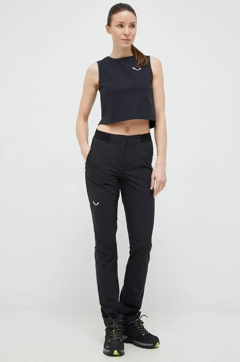 SALEWA Top Donna Nero 3149551 miniatura 2