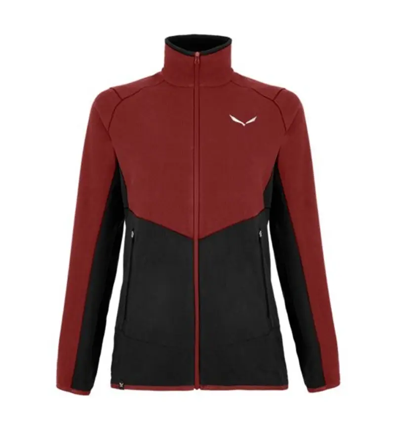 W Paganella - felpa in pile - donna Dark Red