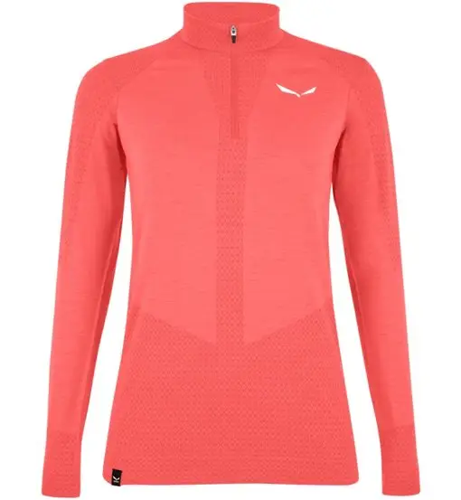 W Zebru Responsive 1/2 Zip - pullover con zip - donna Red