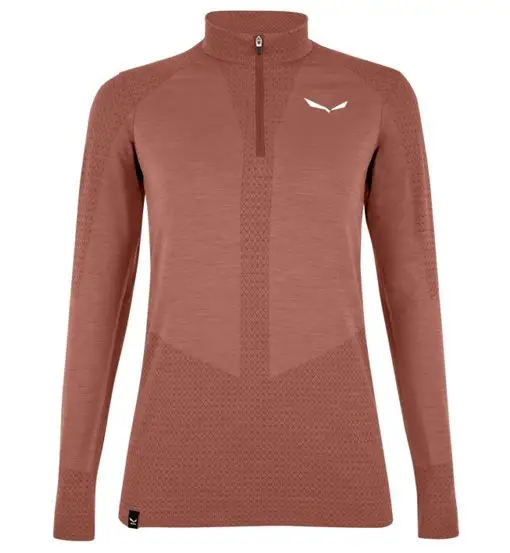 W Zebru Responsive 1/2 Zip - pullover con zip - donna Red