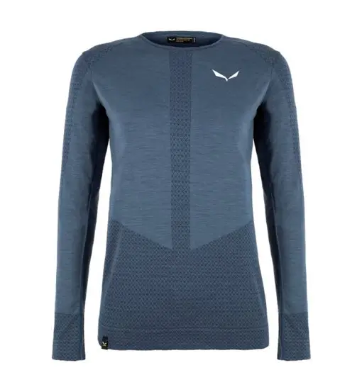 W Zebru Responsive L/S - maglia a maniche lunghe - donna Blue