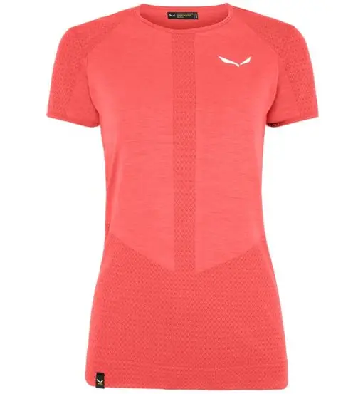 Salewa W Zebru Responsive S/S - T-shirt alpinismo - donna Red