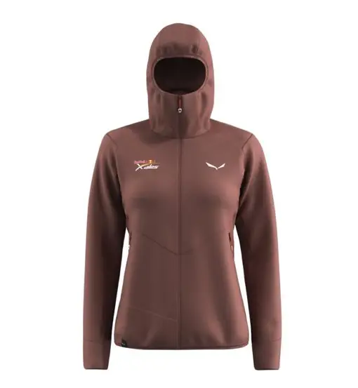 X-Alps W - felpa con cappuccio - donna Brown