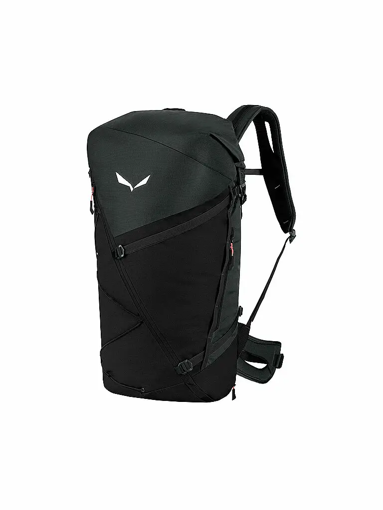 Zaino da trekking Puez 32+5L espandibile nero
