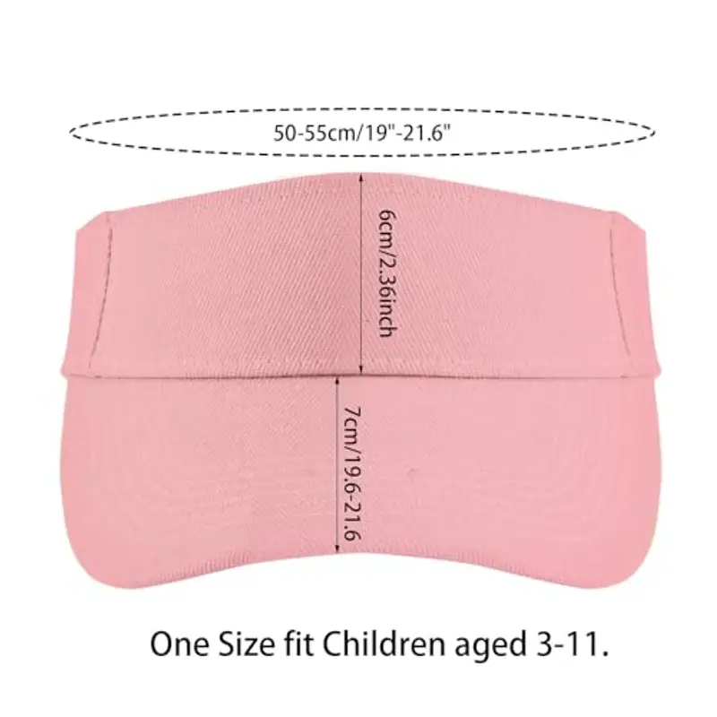 SALGIA Visiera Parasole Donna, Visiera Anti UV, Sun Visor cap, Visieras Tennis, Visieras Running, Adatto a Bambini miniatura 2