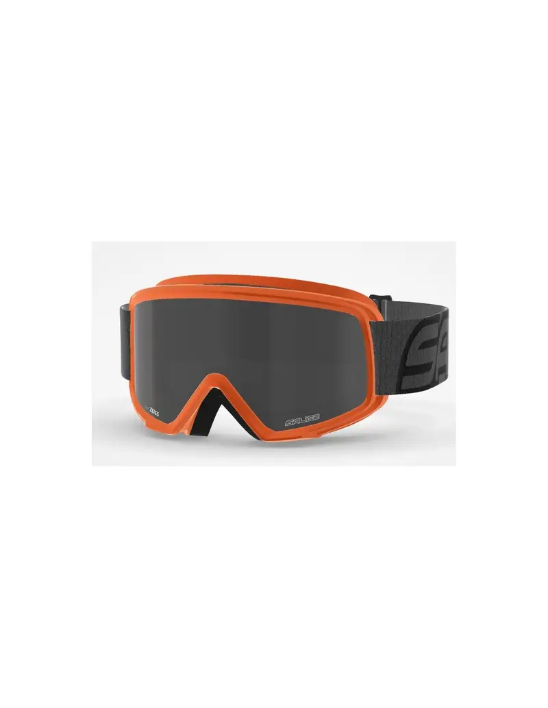 Maschera da sci SALICE 608DARWF Arancio lente Antifog RW Nero
