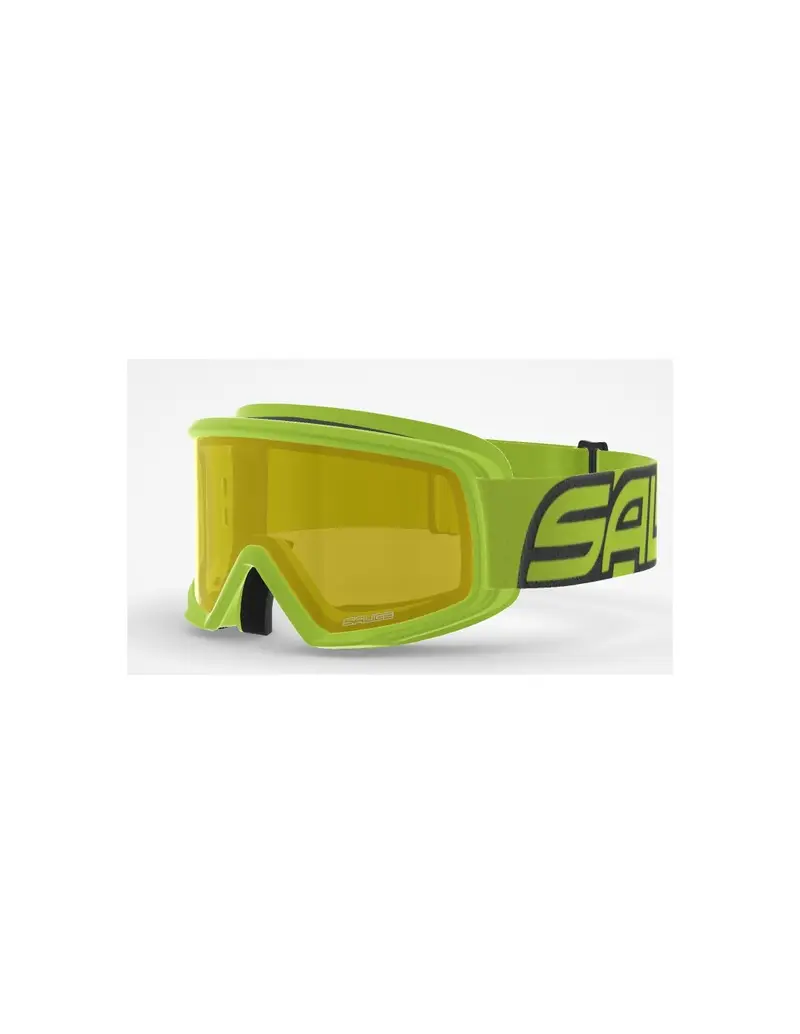 Maschera da sci SALICE 608DARWF Lime lente Antifog RW Giallo