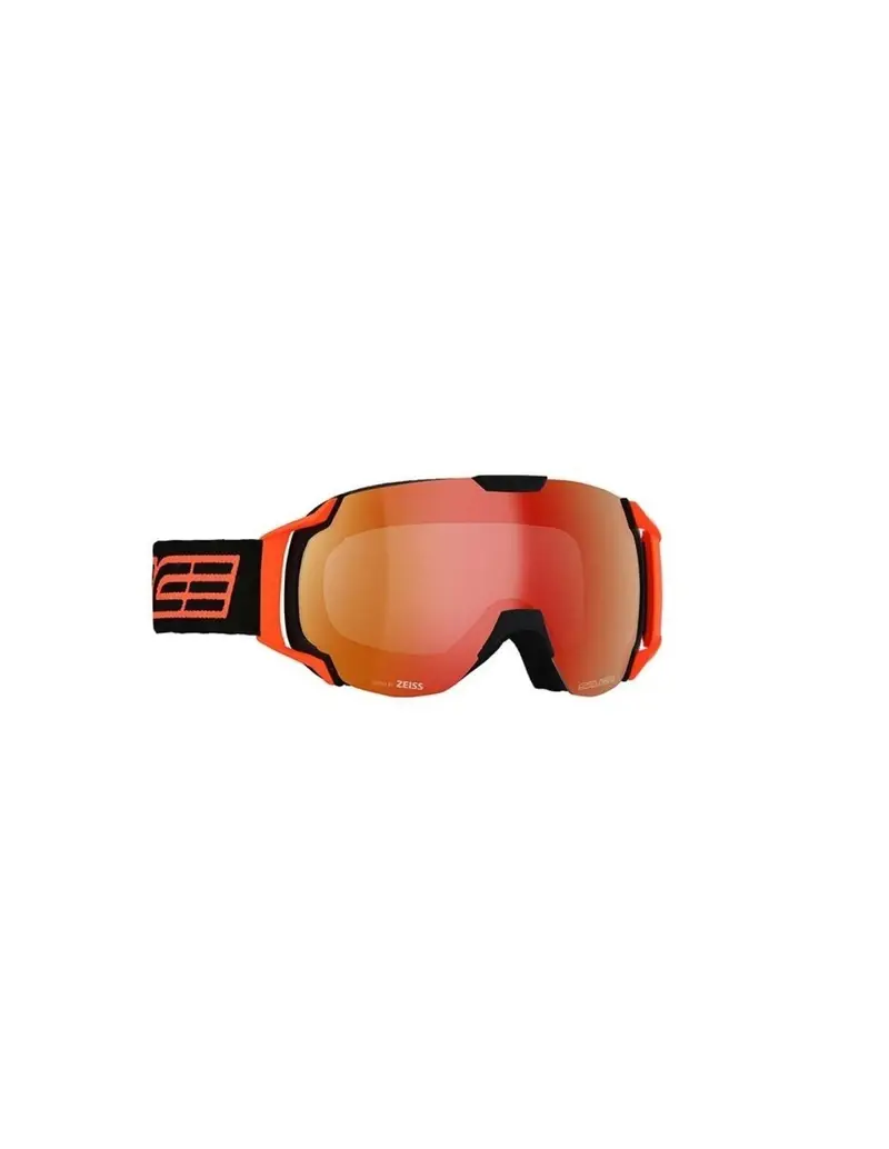 Maschera da sci SALICE 619DARWF Nero-Rosso lenti Antifog RW Rosso