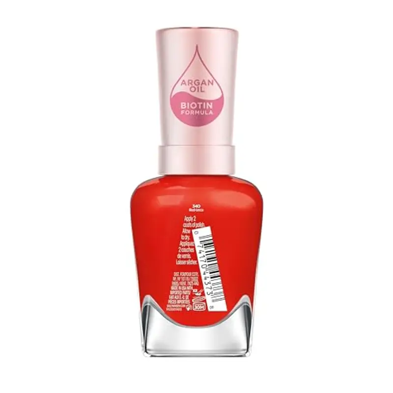 Sally Hansen Color Therapy Smalto Unghie, 340 Red-Iance, Colora, Rinforza, Cura, 14, 7ml miniatura 2