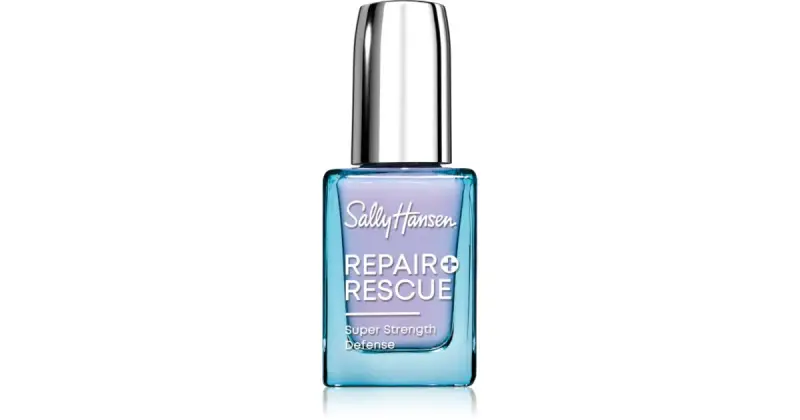 Sally Hansen - Repair + Rescue Super Strength Defense, Smalto Rinforzante Arricchito Con Ametista Per Unghie Fragili - 13Ml
