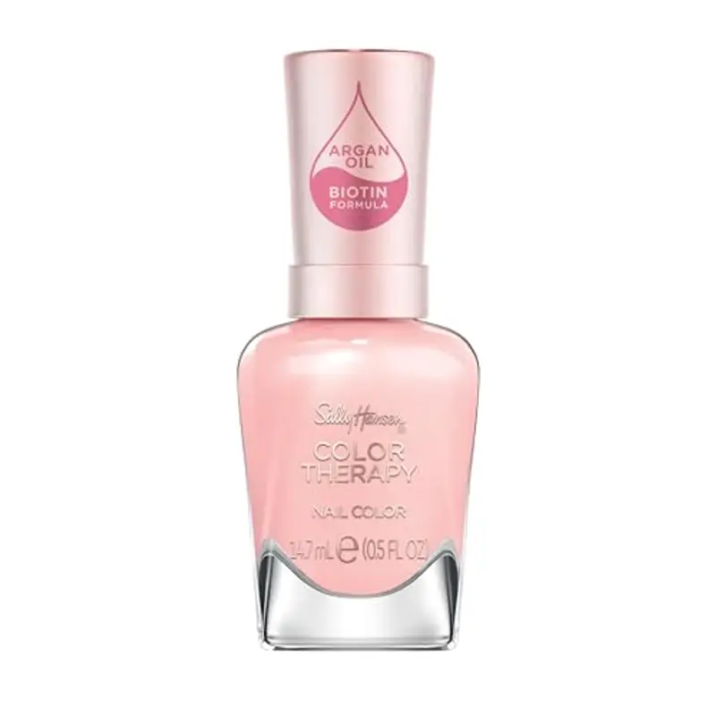 Sally Hansen Smalto Rinforzante Unghie Color Therapy, Formula Idratante e Nutriente all'Olio di Argan, 220 Quartz