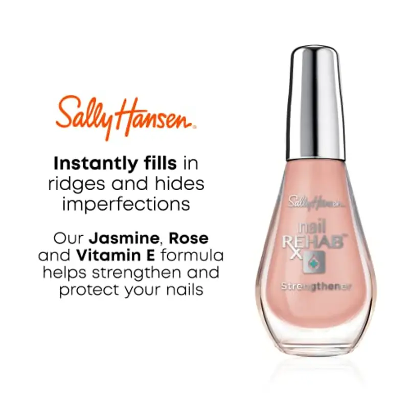 Sally Hansen Trattamento Rinforzante Intensivo Nail Rehab per Unghie Ultra Danneggiate, 10 ml miniatura 2