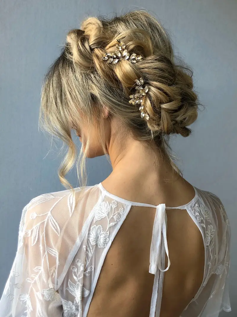 Esther Horquilla Dorato Oro